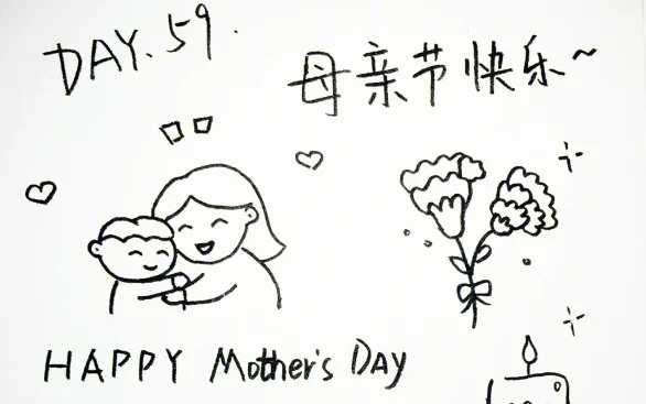 母亲节的画怎么画 关于母亲节的简笔画教程